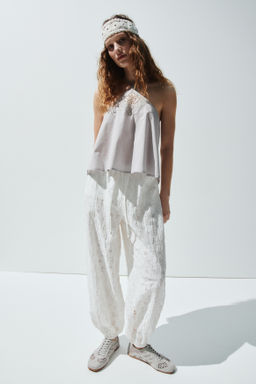 Top halter de algod?n - H&m фото 5
