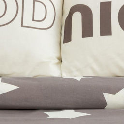 Комплект: пододеяльник и 2 наволочки Good night 143*215 см, 50*70 см - 2 шт, 100% хлопок - Этель фото 2