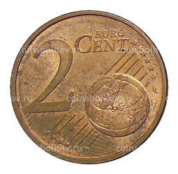 Монета 2 евроцента 1999 года Франция