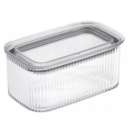 Контейнер для сыпучих продуктов пластмассовый "Рим" 0,75л, 15х9,1х7,2см (Россия)