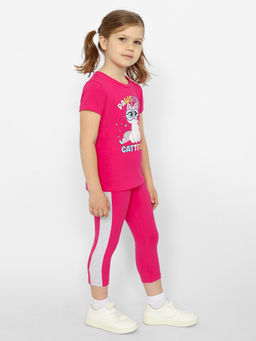CRB wear/CWKG 70319-46 Бриджи для девочки ,циклама/Ex.Cherubino  фото 2