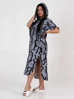 5116 ПЛАТЬЕ ЖЕНСКОЕ (Серый) - А-дина фото 4