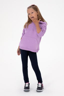 K_z _ocuk Lacivert Tayt Sepette S_rpriz _ndirim - U.s. polo assn фото 3