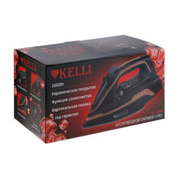 Утюг эл. с паром Kelli подошва с кер покр, 2600Вт, арт. KL-1645 - Полимербыт фото 6