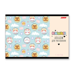 Светоч 8АЛСК4_1_3_9 Альбом для рисования 100 г/м2 A4 29 х 20.5 см 20 шт. на скобе 8 л. 000683 От улыбки