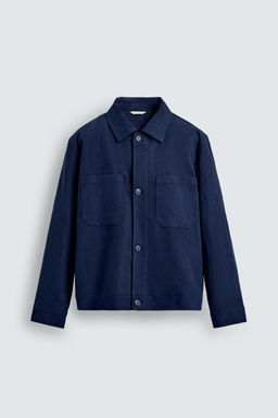 LYOCELL - COTTON QUILTED JACKET - Zara фото 7