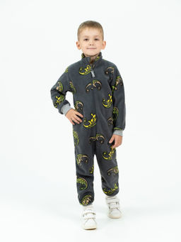 Комбинезон детский антрацит хамелеон