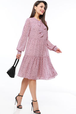 Многоярусное платье с бантом - Dstrend фото 2