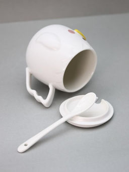 Кружка Cutie duckling, serious, white (400 ml)