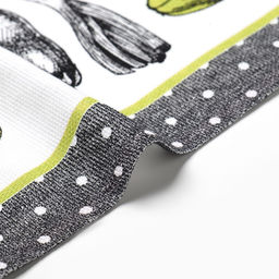 Набор полотенец Доляна Овощи 35х602 см-2шт.,100% хл, рогожка,162г/м2 фото 3