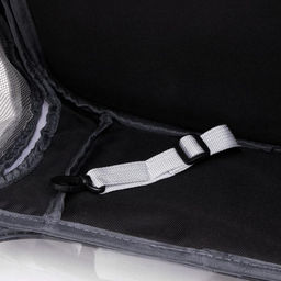 Рюкзак для переноски животных прозрачный, 31 х 28 х 42 см, чёрный - Пижон фото 8