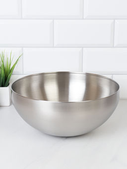 Чаша-салатник 25 см металл / S-100 /уп 72/ 0,38/ 201 - Галеонтрейд фото 2