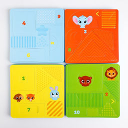 Детская развивающая игра Крошка Я «Маленький строитель / Транспорт», EVA + карточки, виды МИКС, Крошка Я