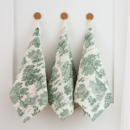 Набор полотенец 40х70 (3 шт.), саржа, Гарден графит ВБ 40х70 - Традиция фото 3