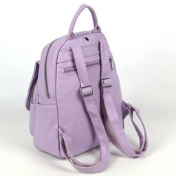 Женский рюкзак из эко кожи Z166-2 Фиолетовый - Cidirro фото 3