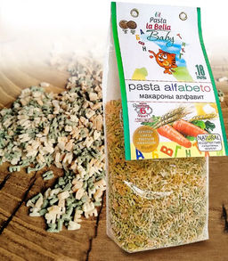 Pasta la Bella Baby Макароны Алфавит 400гр.