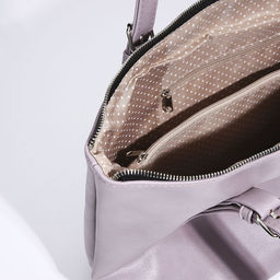 Сумка женская TEXTURA, шоппер, большой размер, цвет розовый  фото 6