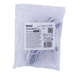 UCX-PT2/T70-300 WHITE 1 STICKER Провод для подключения светильника ULT-P7* к сети 220В. 300 см. Белый. ТМ Uniel