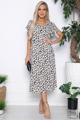 Платье Мелодия любви (бежевое) П10723