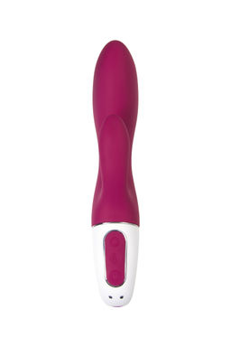 Вибратор Satisfyer Heated Affair с клиторальным стимулятором, красный