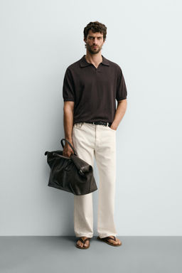 POLO PUNTO CANAL? REGULAR FIT / Chocolate