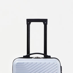 Чемодан малый 20, отдел на молнии, кодовый замок, цвет серый - Simaland фото 6