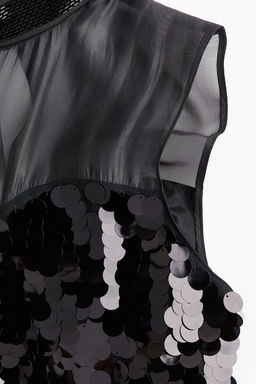 Minivestido de lentejuelas - H&m фото 8