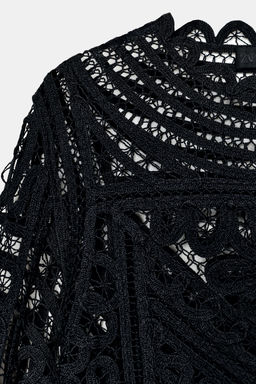 CROCHET BLOUSE ZW COLLECTION - Zara фото 8