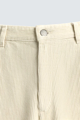 CARROT FIT CORDUROY TROUSERS - Zara фото 9