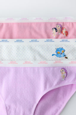 6-14 A?OS/ PACK TRES BRAGUITAS KPOP DEMON HUNTERS NETFLIX  / Multicolor - Zara фото 2