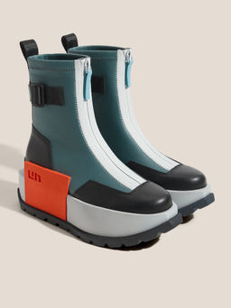 Женские ботинки UNITED NUDE Roko Bootie II Артикул 4638868, зелено-серый