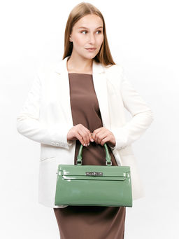 LACCOMA сумка Y2169-2-мятный натуральная кожа полиэстер  фото 2