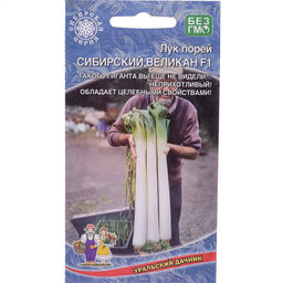 Лук порей Сибирский великан F1 0,25г (Уральский дачник)