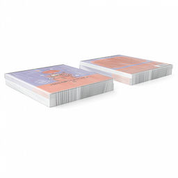 Цена за 5 шт. Тетрадь общая ученическая с пластиковой обложкой на скобе ErichKrause Котоформулы, Информатика, 48 листов, клетка  фото 3