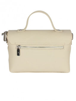 Сумка женская натуральная кожа GU 2066-99149, 1отд, плечевой ремень, молочный SALE 264145 - Adelia фото 2