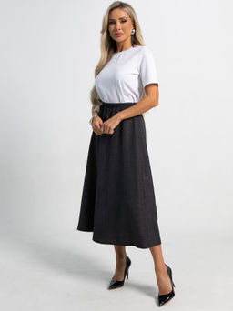 Юбка Льюис (черная) Ю15463-10М