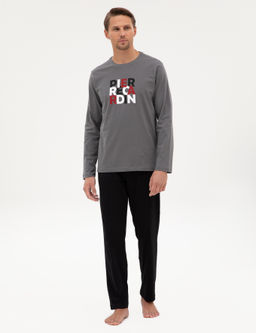 Koyu Gri Pijama Tak_m_ - Pierre cardin фото 4