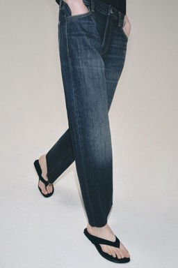 JEANS ZW COLLECTION LOOSE TIRO BAJO / Azul - Zara фото 5