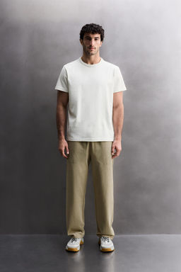 CAMISETA RELAXED FIT HEAVYWEIGHT / Blanco