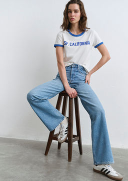 Victoria Premium Blue Indigo Mavisi Jean Pantolon