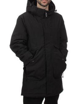 2180 BLACK Куртка мужская зимняя облегченная (130 гр. холлофайбер) - Fashion фото 5