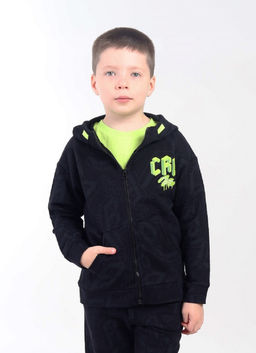 CRB wear / CWKB 63978-22-425 Толстовка для мальчика,черный