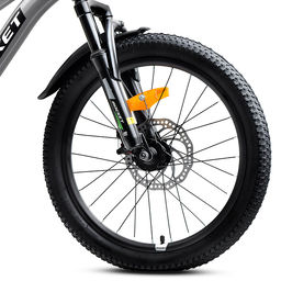 Велосипед 20" Rocket Crux 2.0 , цвет серый, размер 11"