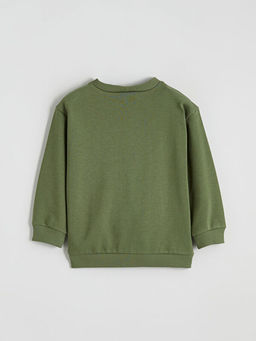 Bisiklet Yaka Erkek ?ocuk Kal?n Sweatshirt