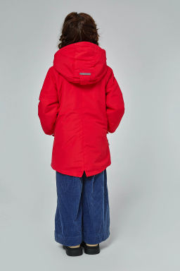 Куртка демисезонная 20632-327 кораллово-красный