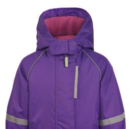 Осенний комбинезон для девочки (осень-зима), LOLLO 7050 Фиолетовый - Caimano фото 4