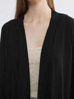 ?al Yaka Oversize Kad?n Kimono