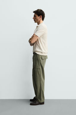 POLO PIQU? REGULAR FIT / Crudo - Zara фото 4