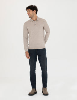 Petrol Slim Fit Jean Pantolon