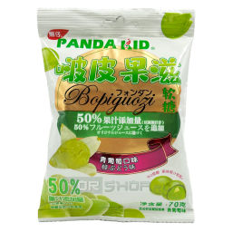 Мармелад со вкусом зеленого муската Panda Kid Hengli Xiongzai, Китай, 70 г
